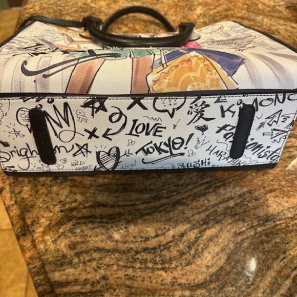 NWT Brighton Leather Tokyo with Love collection Tote Satchel - Picture 5 of 6